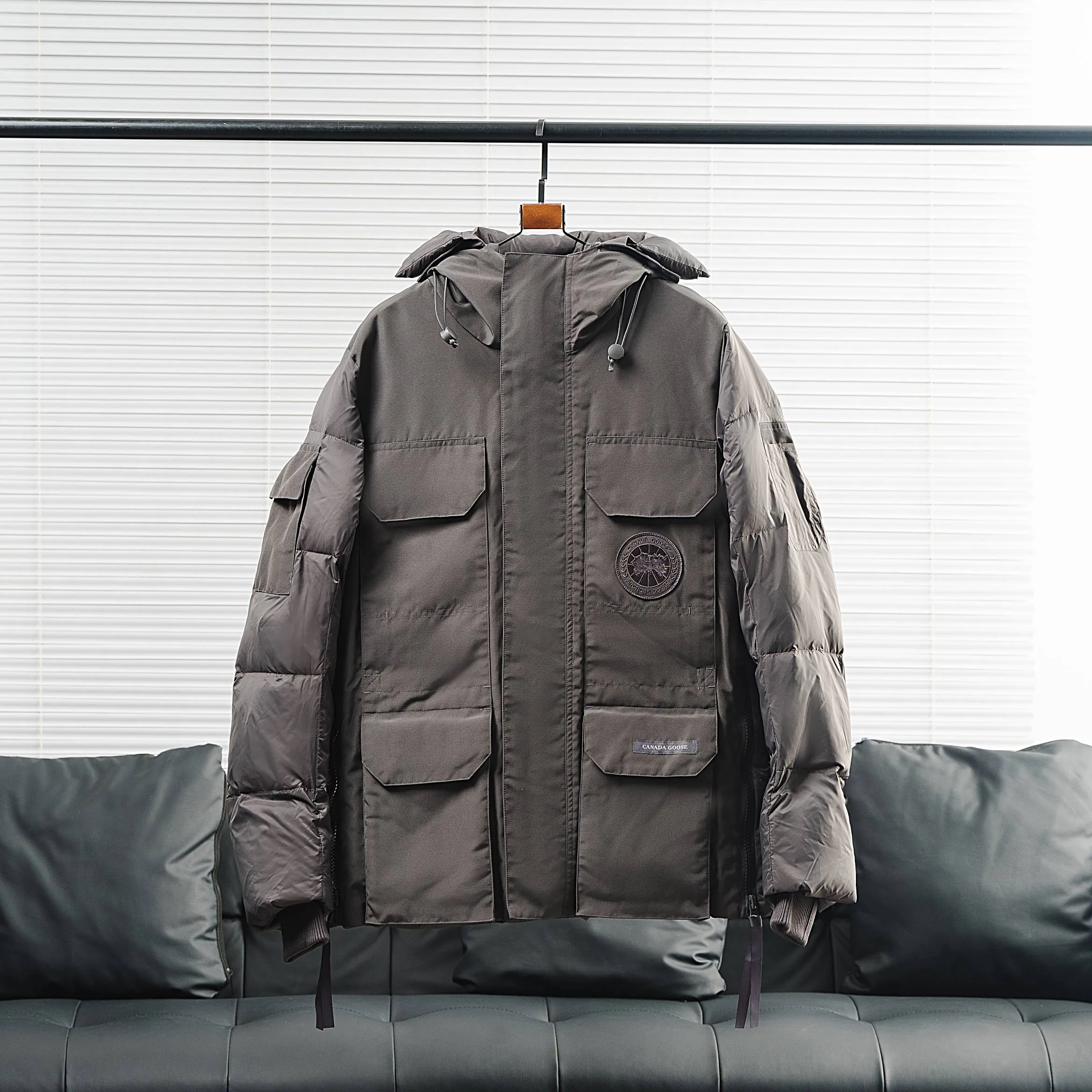 P1160 2058MW Paradigm Expedition Parka-WD Men's Gray Size: XS S M L XL XXL.